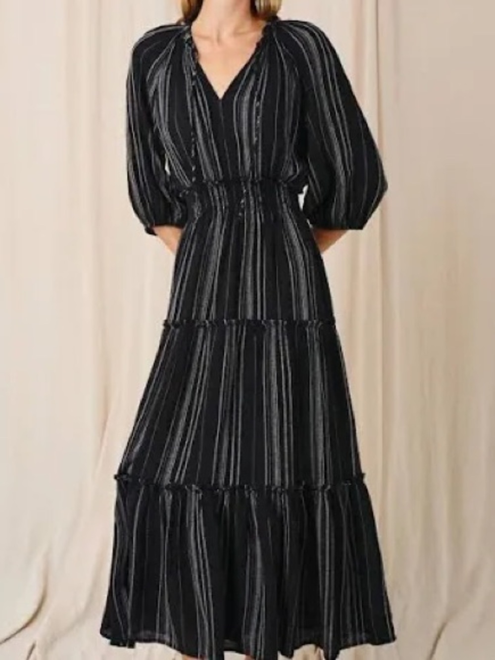 Rails Caterine Maxi Linen Dress